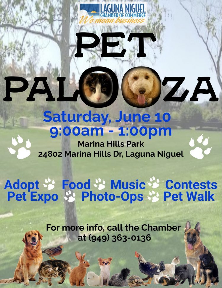 PET PALOOZA pet expo – Saturday June 10th 9-1pm